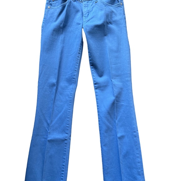 TORY BURCH Periwinkle Blue Colored Denim Jeans - Picture 2 of 8